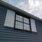 Ekena Millwork Rustic Four Board Joined Board-n-Batten Sandblasted Faux Wood Shutters w/End Batten, 22W x 76H, PR SHUBJE22X76SDPR - alternate 13